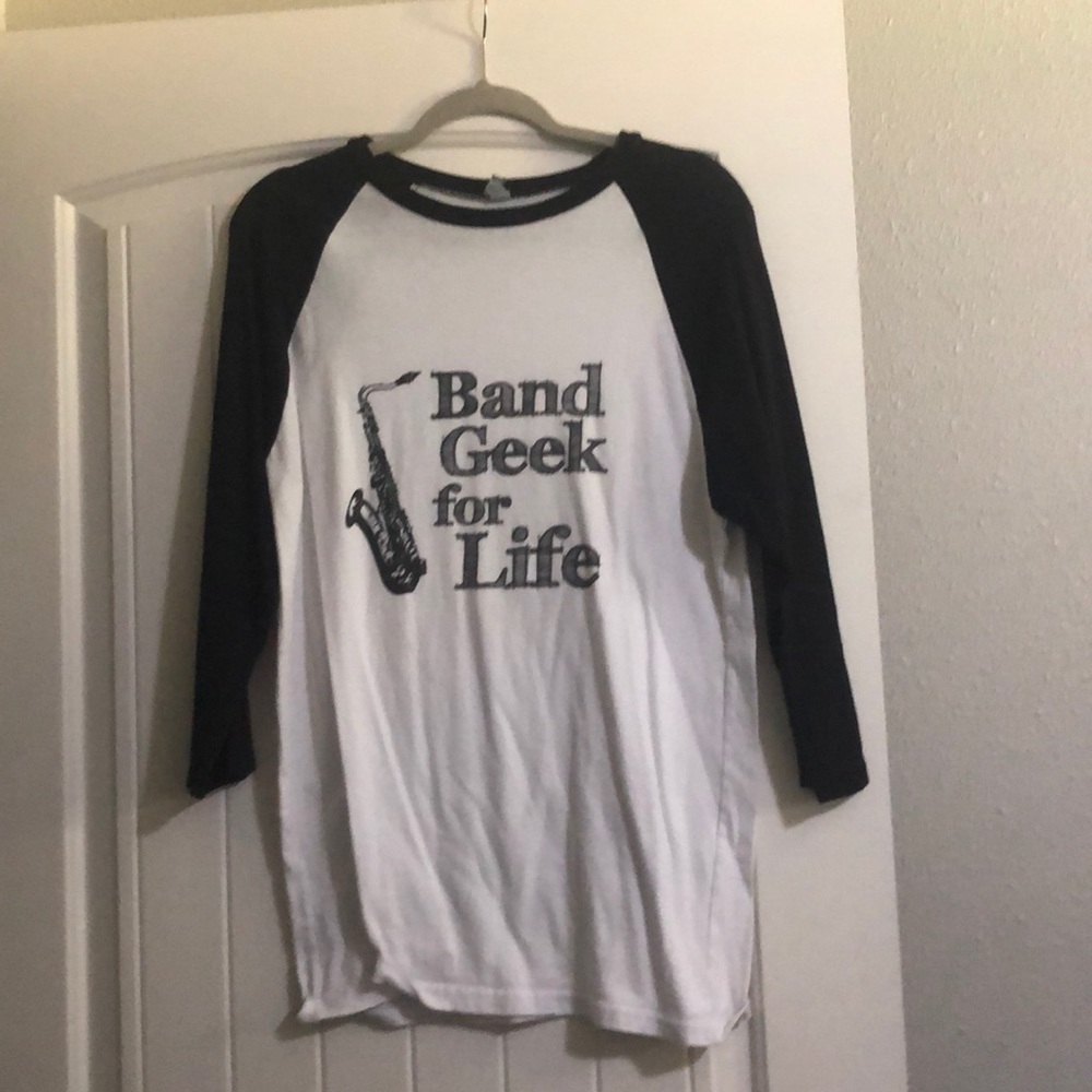 Saxophone Band Geek Shirt